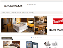 Tablet Screenshot of hotelequipments.net